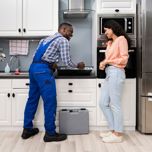 can you provide an estimate for cooktop repair before beginning any work in Bynum TX